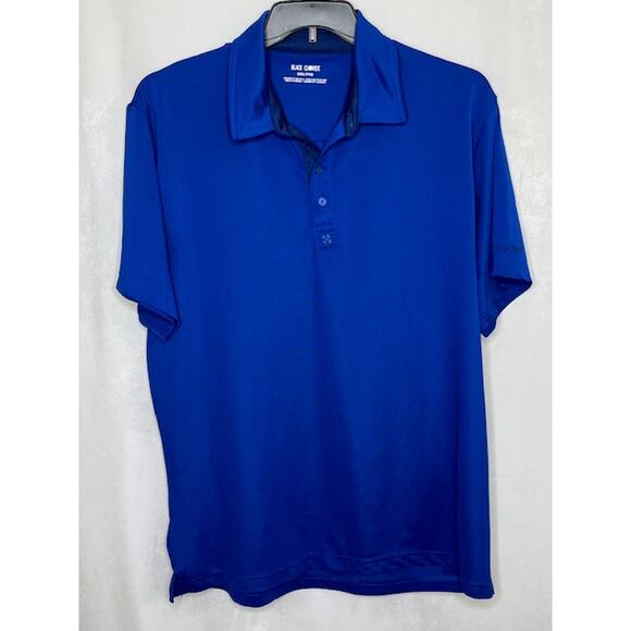 Black Clover royal blue polo golf shirt short sleeve men's size XXL - Picture 1 of 6